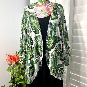 Women's Flowy Sheer Summer Chiffon Kimono Cardigan